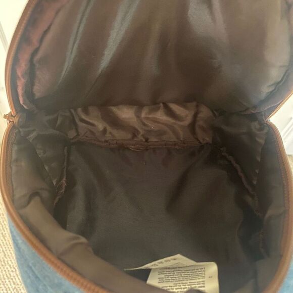 Naturally Kids Toddler Blue Chambray Backpack - Picture 6 of 7